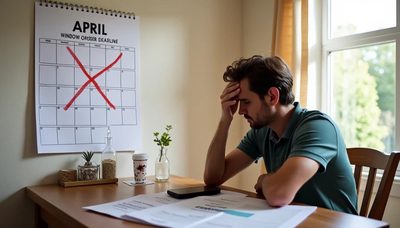 I ordered windows too late. My $2,000 lesson.