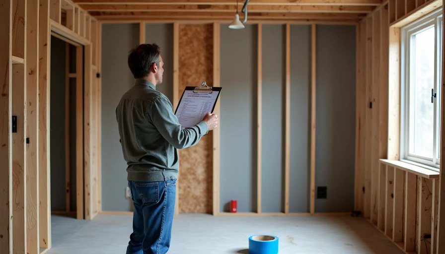 Pre-drywall walkthrough checklist – 32 items to inspect before the insulation truck arrives