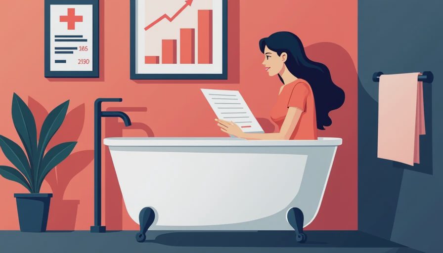Visual context for bathtub reglazing cost