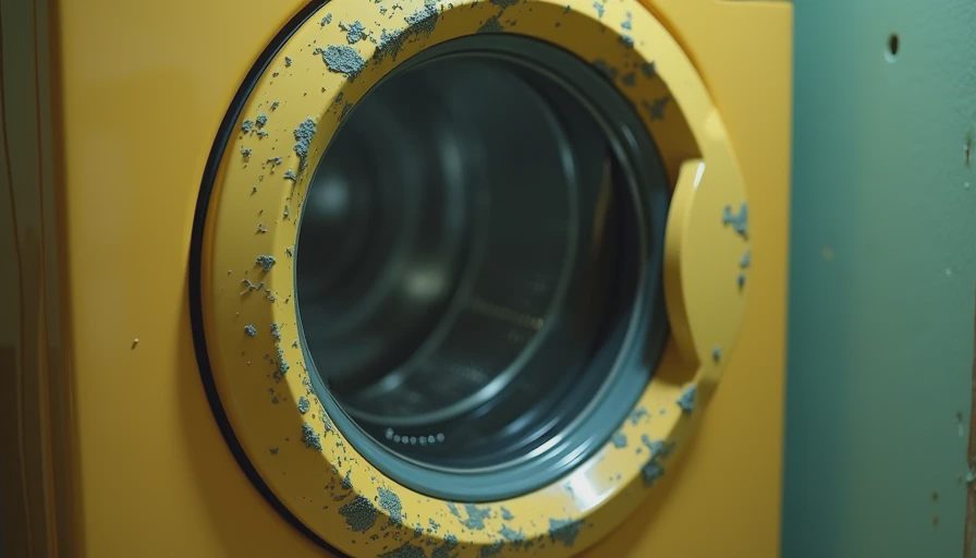 Visual context for washing machine smells bad