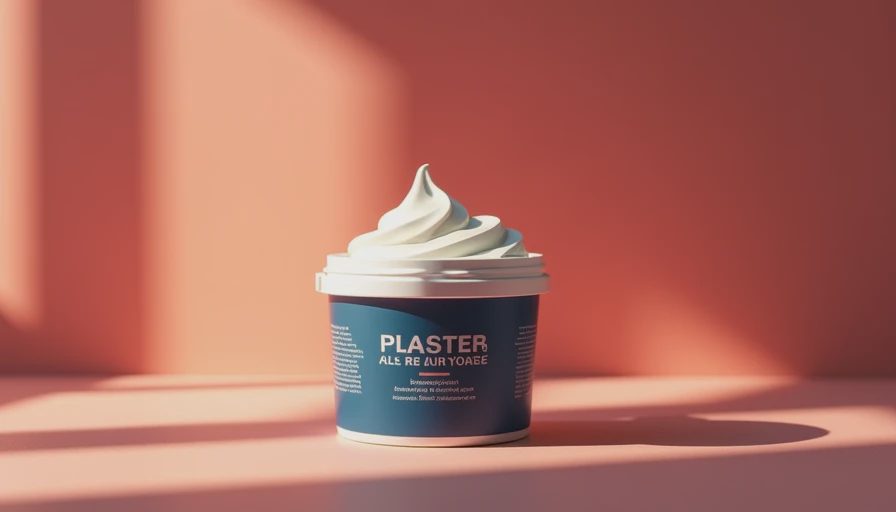 Visual context for spackle for plaster walls